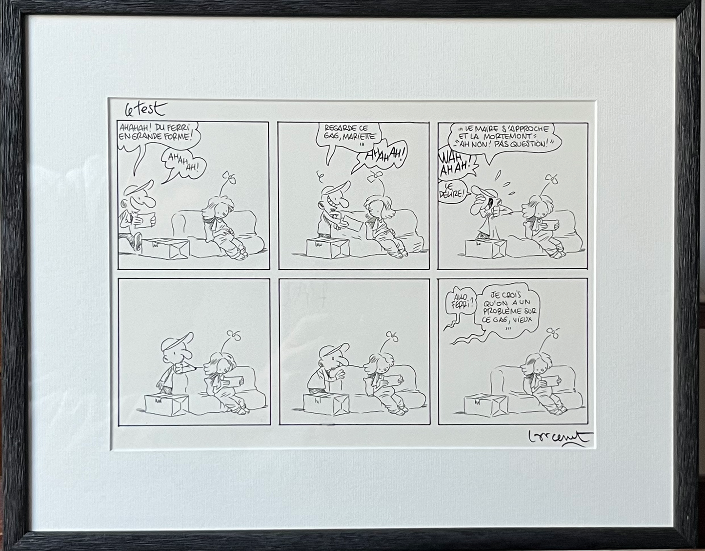 LE RETOUR À LA TERRE - Le Test